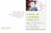 Types of literary conflict