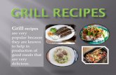Grill recipes