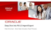 Deep dive in p6 8.3 xml import export - Oracle Primavera P6 Collaborate 14