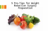 5 pro tips for weight reduction surgery preparation