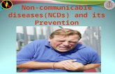 Non-communicalbe diseases and its prevention