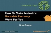 How to Make Android's Bootable Recovery Work For You by Drew Suarez