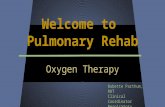 Lecture 6: Oxygen Therapy