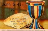 19th Sunday - Gospel - John 6:41–51 -