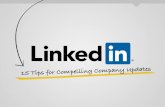 Linkedin15 tips-company-updates-130627143834-phpapp01