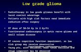 Low grade glioma