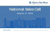Sperry Van Ness #CRE National Sales Meeting 08-17-2015