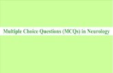 Multiple Choice Questions (MCQs) in Neurology