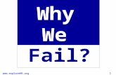 AIESECUD - Why We Fail (exploreHR)