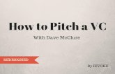 How to Pitch a VC, or Angel (Redesigned)