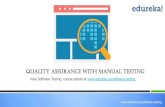 Quality Assurance with Manual Testing