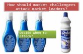 How should market challenger attack market leader