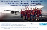 Reduced Team Sport Performance up to Four Days Following Long-Haul Transmeridian Air Travel