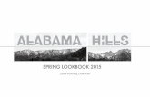 Alabama Hills - Spring 2015 Lookbook