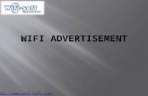 Wifi advertisement