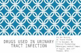Drugs Used in Urinary Tract Infection
