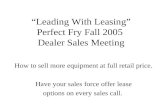 Perfect Fry Dealer Meeting 2005 Oct 13th updated (1)