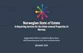 RuleML2015: Norwegian State of Estate: A Reporting Service for the State-Owned Properties in Norway