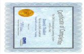 Windchill ver. 10 Overview Training certificate