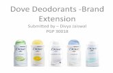 Dove deodorants brand management submission sec a