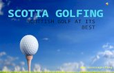 Scottish Golf with Scotia Golfing