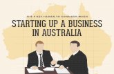 The 5 Key Things to Consider When Starting Up a Business in Australia