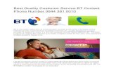 Best quality customer service  bt contact  phone number  08443810010