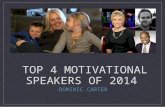 Top 4 motivational speakers of 2014