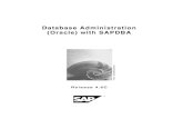 Database Administration (Oracle) with SAPDBA