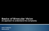 Basics of binocular vision