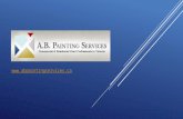 House Painter in Langford, BC | A.B. Painting Services