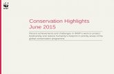 June 2015 Conservation Highlights PowerPoint