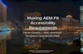 CIRCUIT 2015 - Making AEM Fit Accessibility Requirements