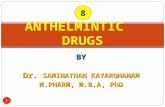 8.ANTHELMINTIC DRUGS