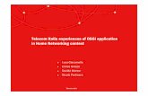 Telecom Italia Experiences of OSGi Application in Home Networking Context - Nicola Portinaro