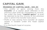 Final capital gain (3) di sh
