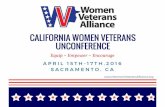 California Women Veterans Unconference
