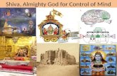 shiva, Almighty god for Control of mind