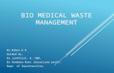 Bio medical waste management