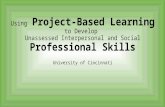 Using Project-Based Learning to Develop Unassessed Interpersonal and v2