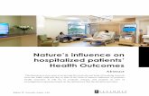 Nature’s influence on hospitalized patients’ Health Outcomes -RAKAN AYYOUB M-ARCH 2015