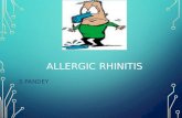 Allergic rhinitis - presentation