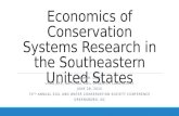 Economics of conservation systems research in the southeastern