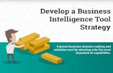 Develop a Business Intelligence Tool Strategy