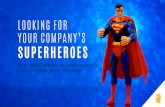 Your company superheroes