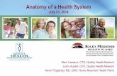 Health IT Summit Denver 2014 - "Anatomy of a Health System"