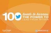 100 Tweets to Harness the Power of Leadership