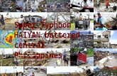 Super typhoon  HAIYAN battered central PHILIPPINES