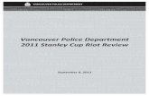 Vancouver Police Dept riot-review