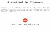 A weekend in Florence
